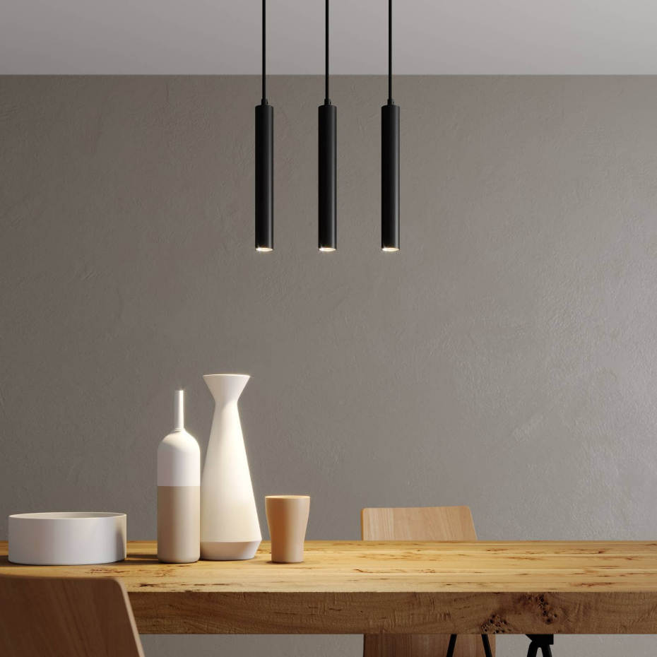 Suspension en aluminium moderneLED, Franka