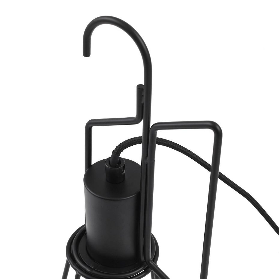 Lampe à poser en métal moderne, Tharion