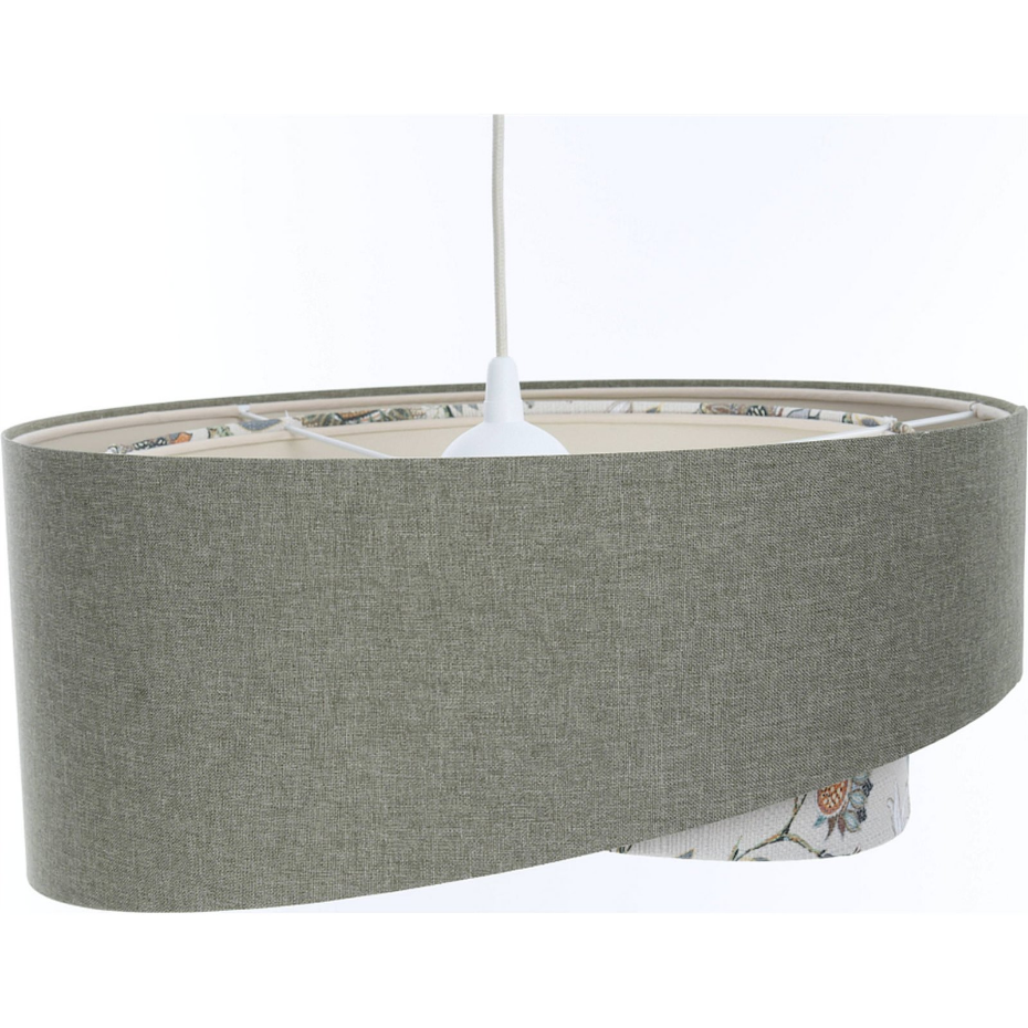 Suspension ronde en tissu style bohème Boho