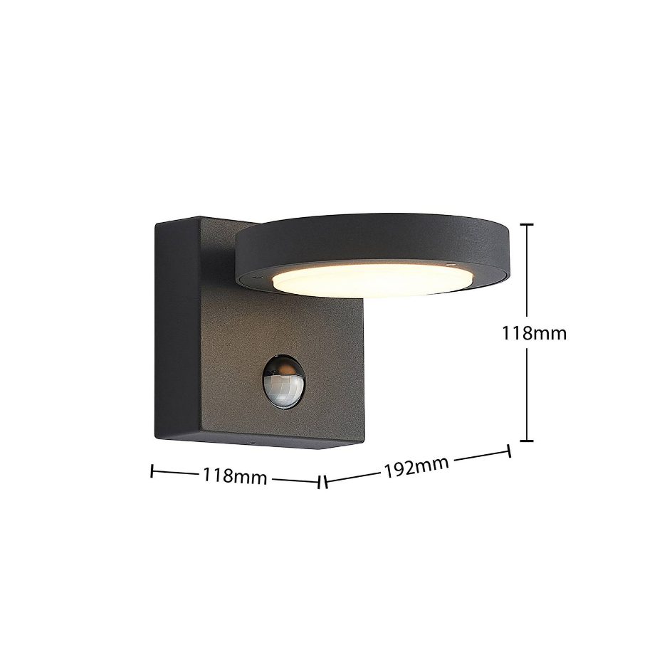 Applique extérieure en aluminium moderneLED