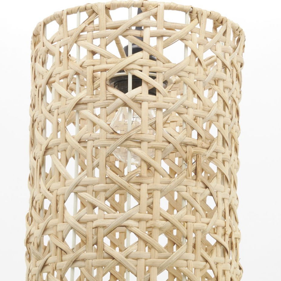 Suspension en cannage rotin naturel