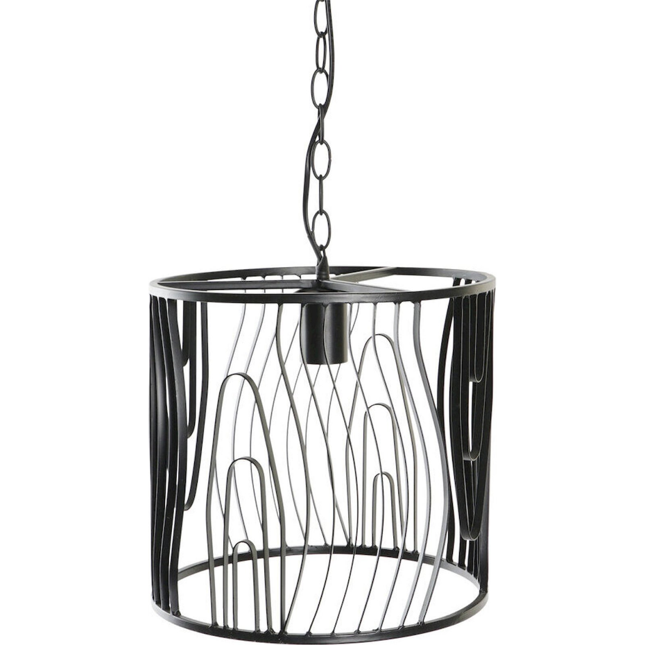 Suspension en métal forme carrée Moderno