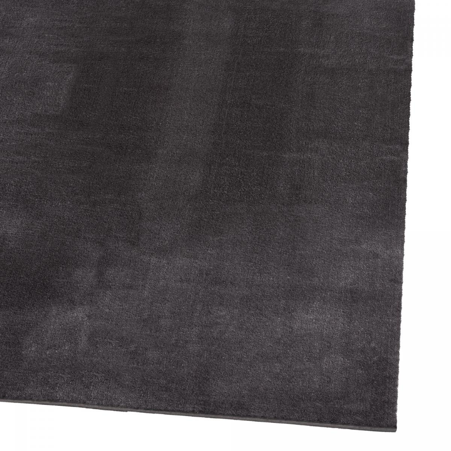 Tapis LYN10 LAVABLE uni, tapis shaggy à longs poils
