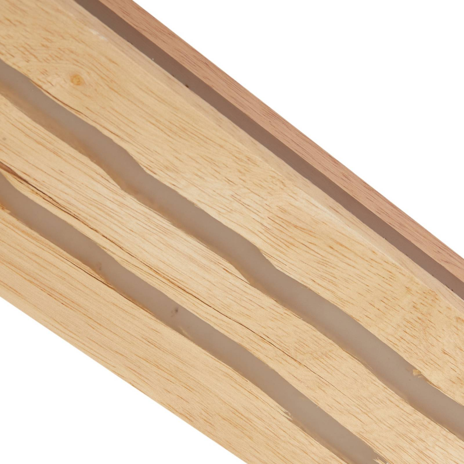 Plafonnier en bois moderneLED, Silja