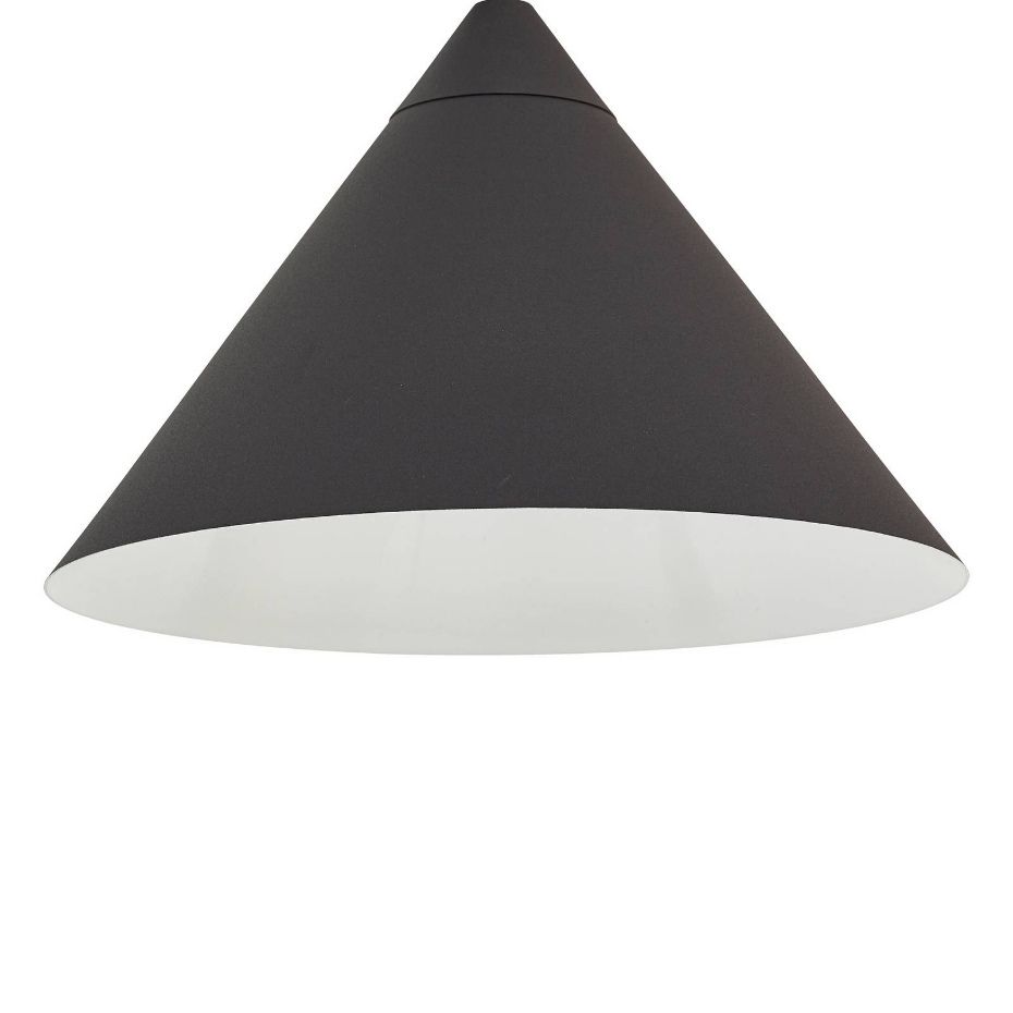Lampadaire en métal moderne, Triangolo