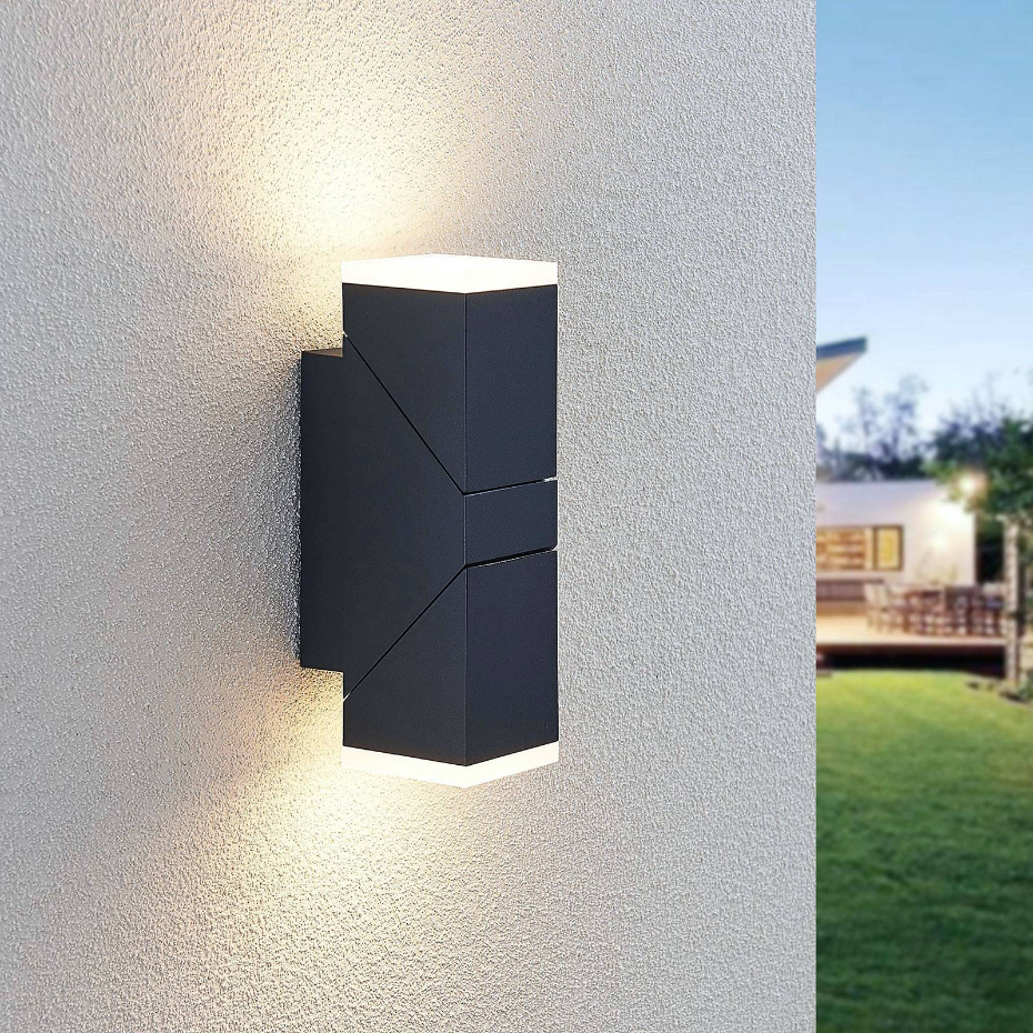 Applique extérieure en aluminium moderneLED