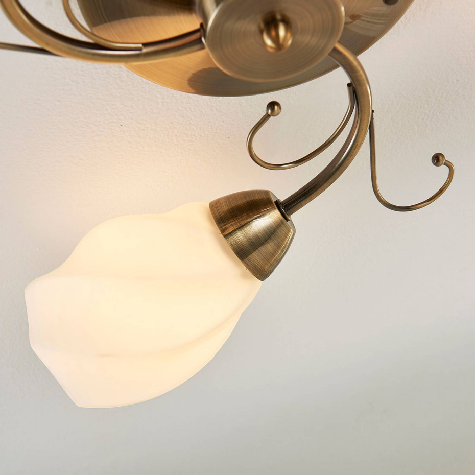 Plafonnier en verre antique, Amedea
