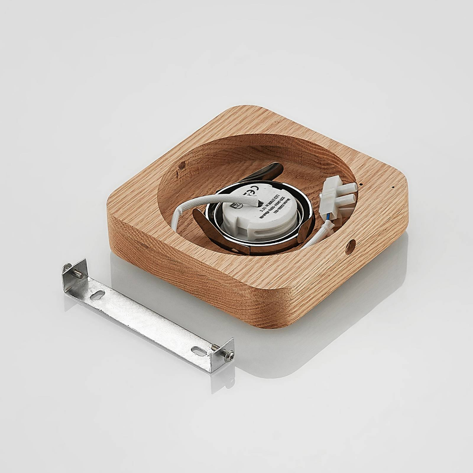 Plafonnier en bois moderneLED, Mikari