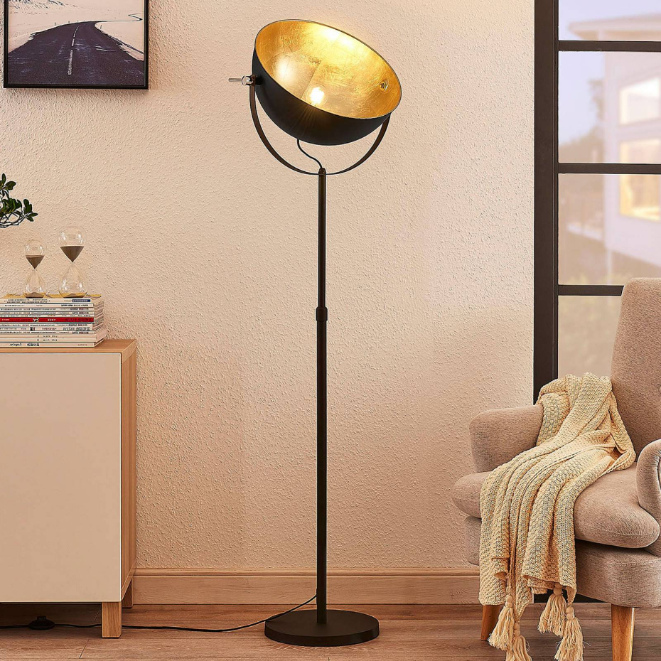 Lampadaire en métal moderne, Muriel