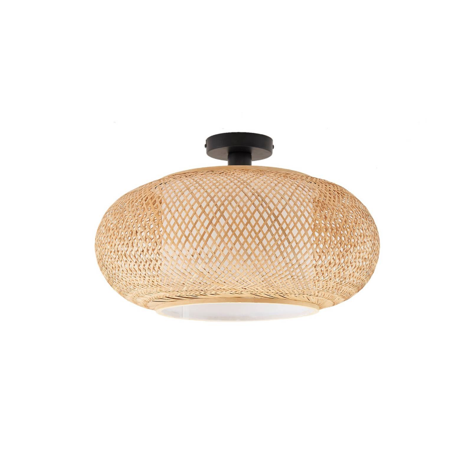 Plafonnier en bambou traditionnel, Romaine