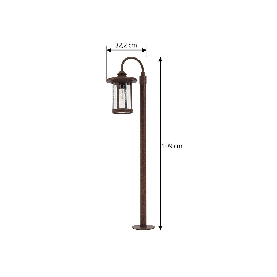 Luminaire extérieur en aluminium antique