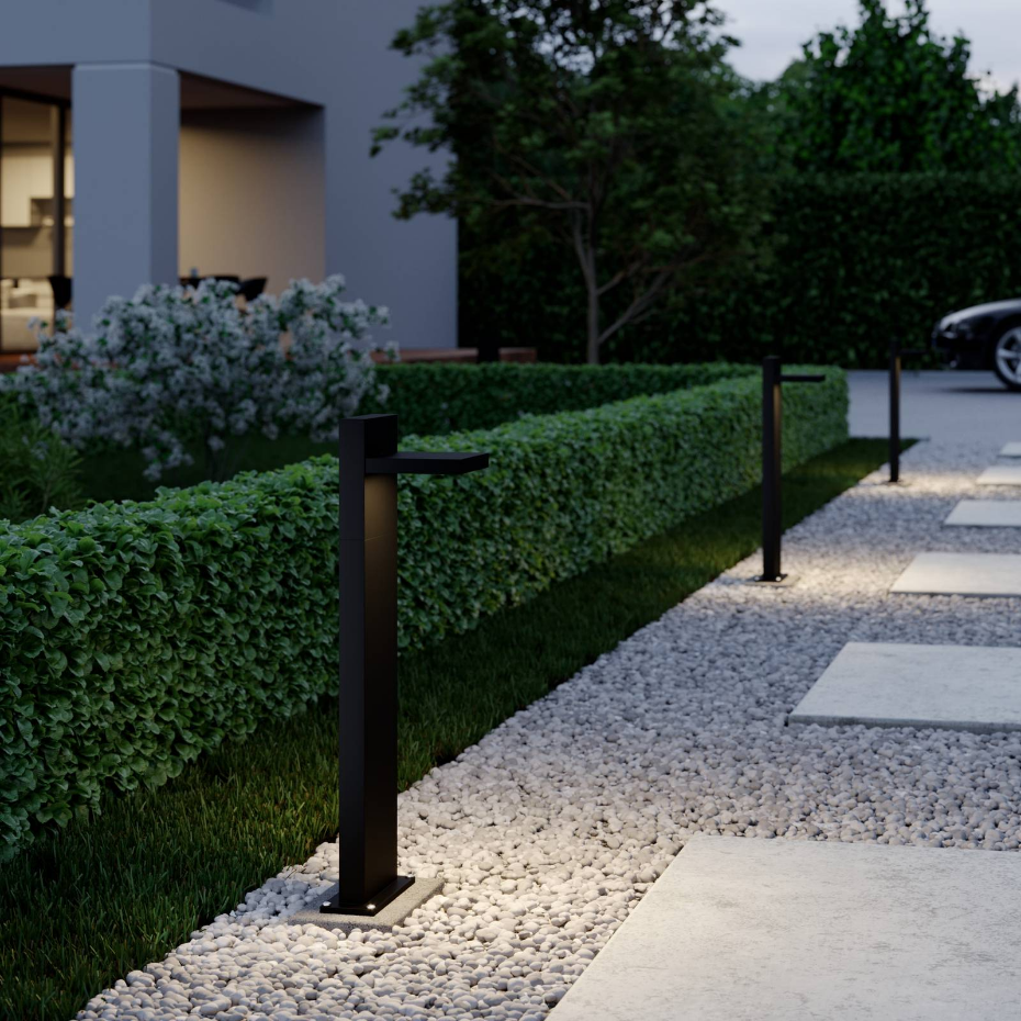 Luminaire extérieur en aluminium moderneLED