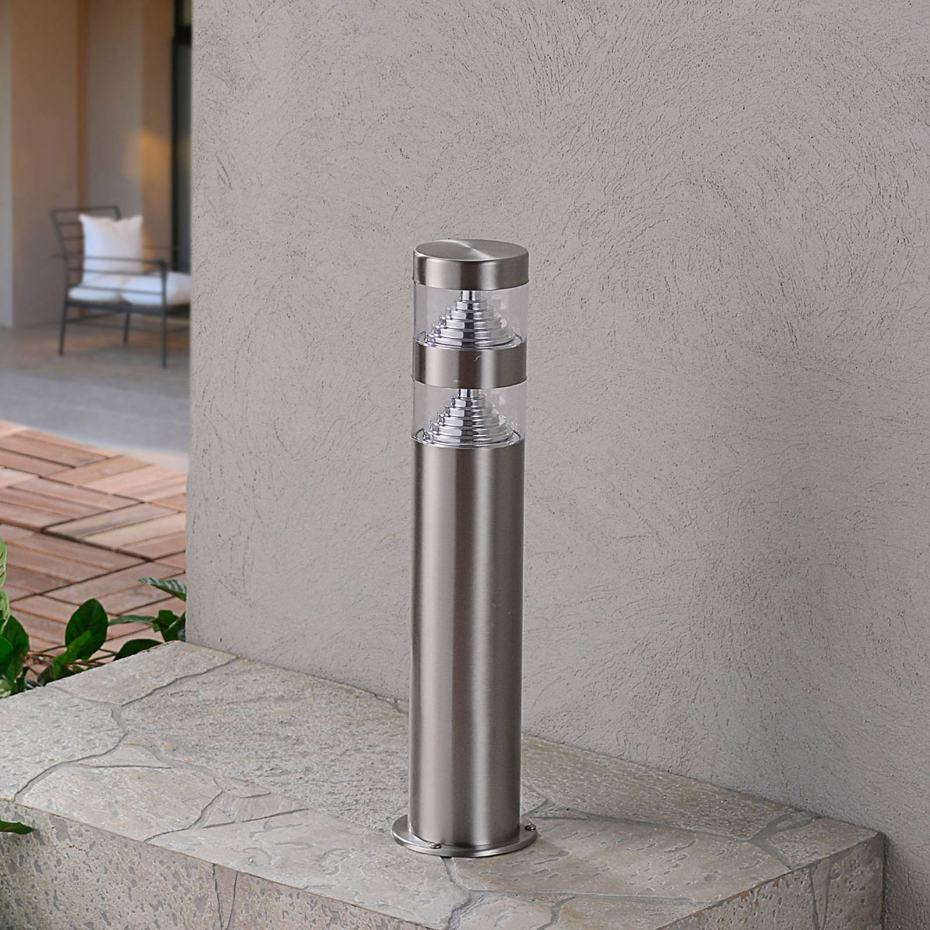 Luminaire extérieur en inox moderneLED