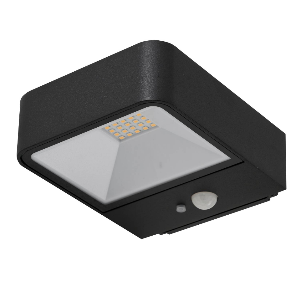 Lampe solaire extérieure en aluminiumLED