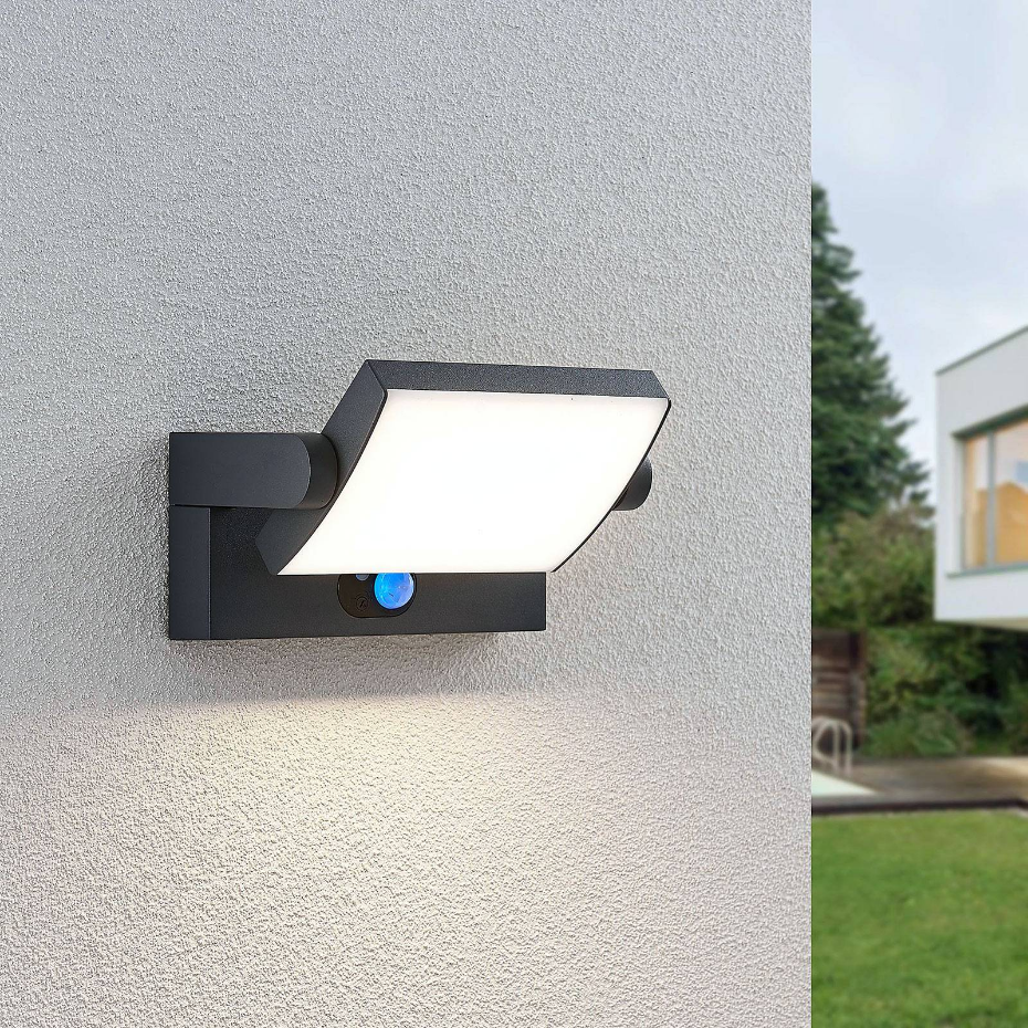 Lampe solaire extérieure en aluminiumLED
