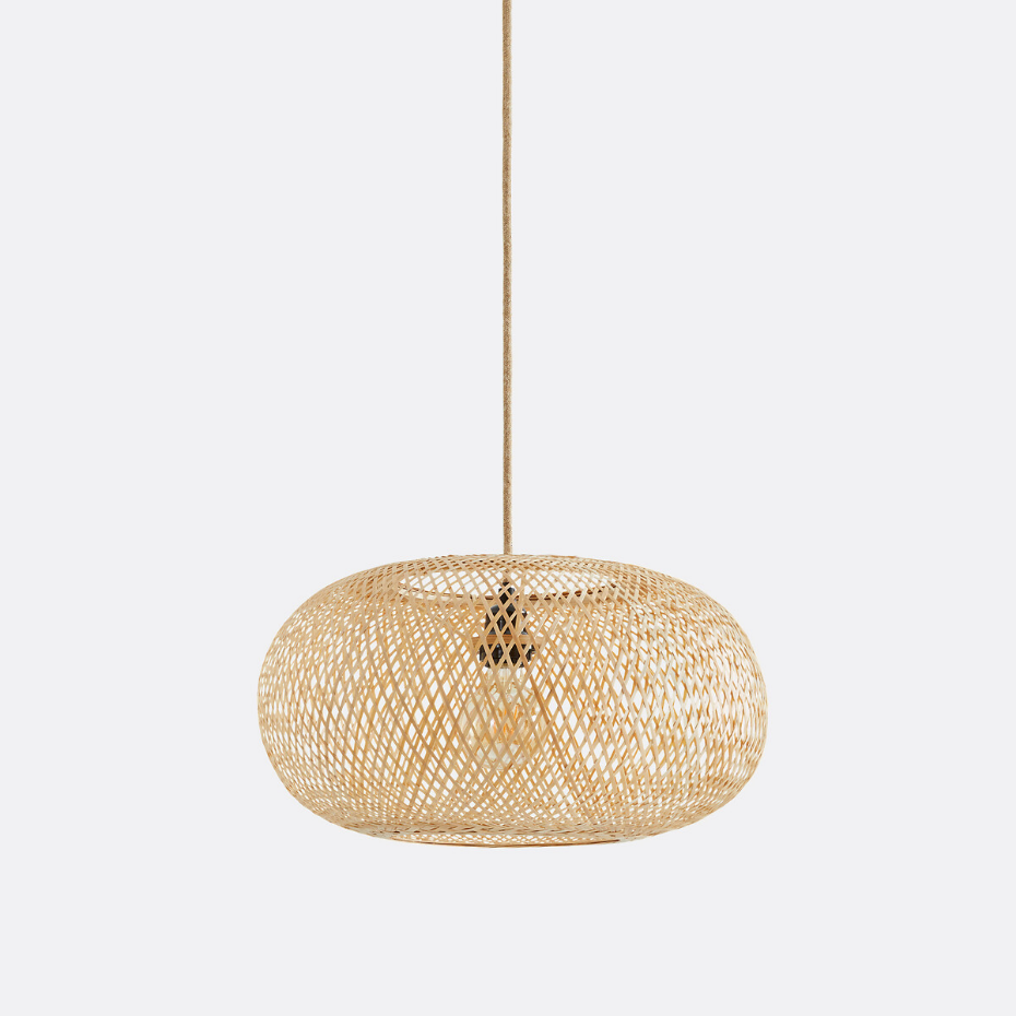 Suspension en bambou Ø45 cm, Ezia