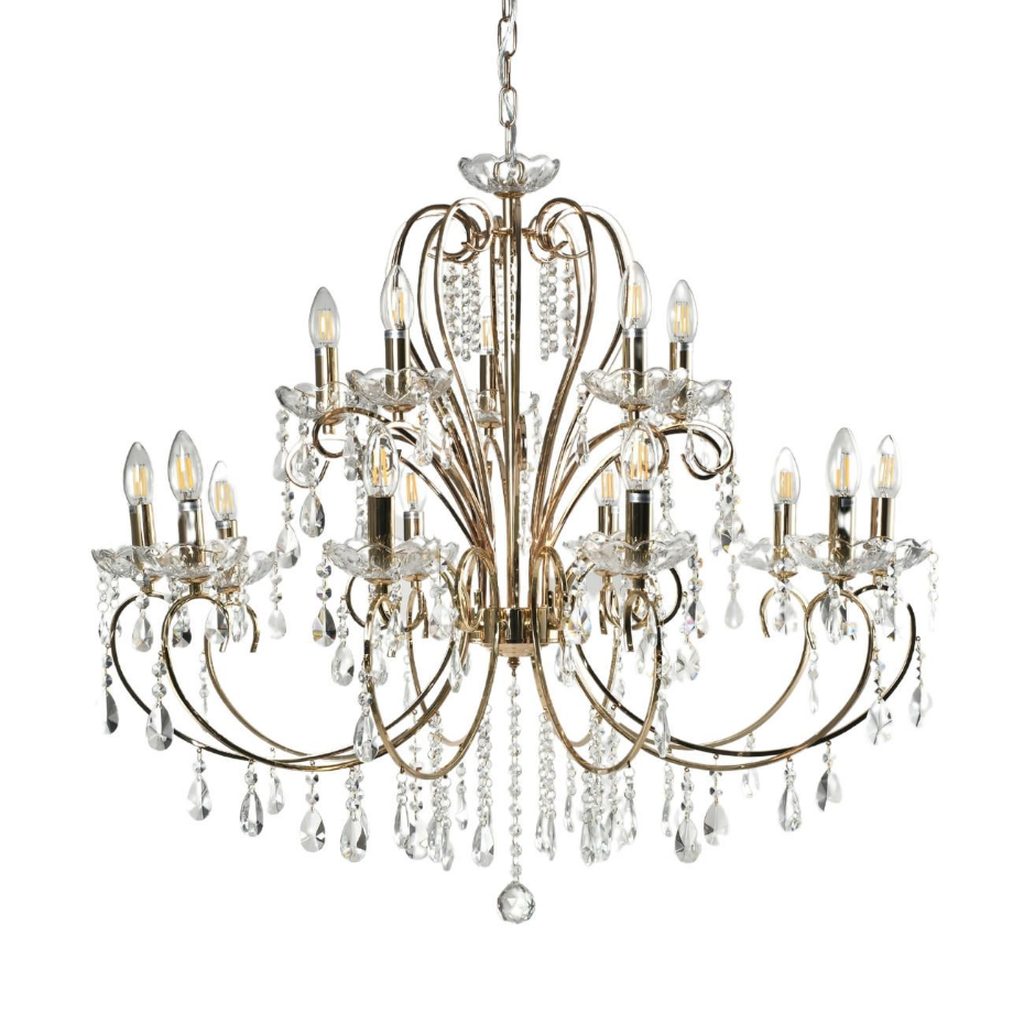 Magnifique lustre en cristal - PAVIA