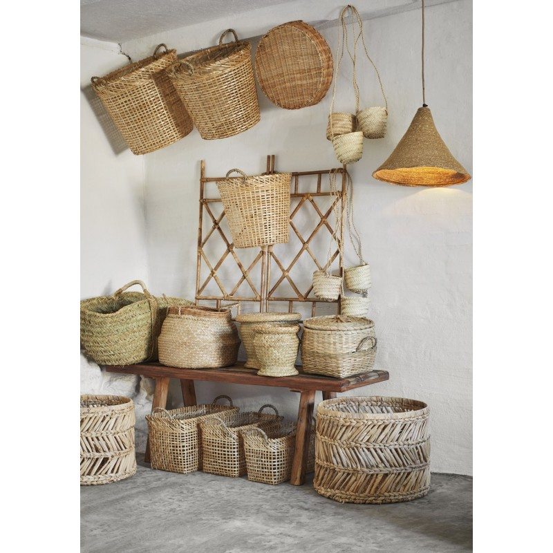 Suspension naturelle conique herbier