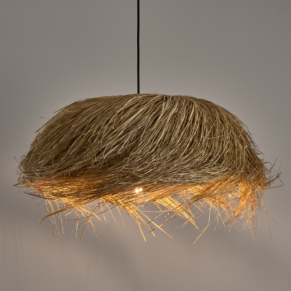 Suspension en fibres de panama Ø50 cm, Samaï