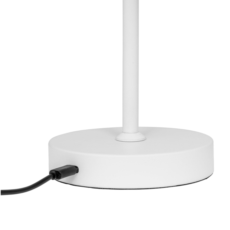 Lampe à poser LED Stockholm blanc