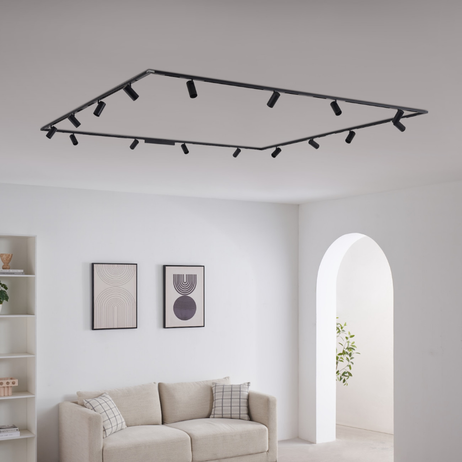 Pack rail magnétique 16 spots - LYNE