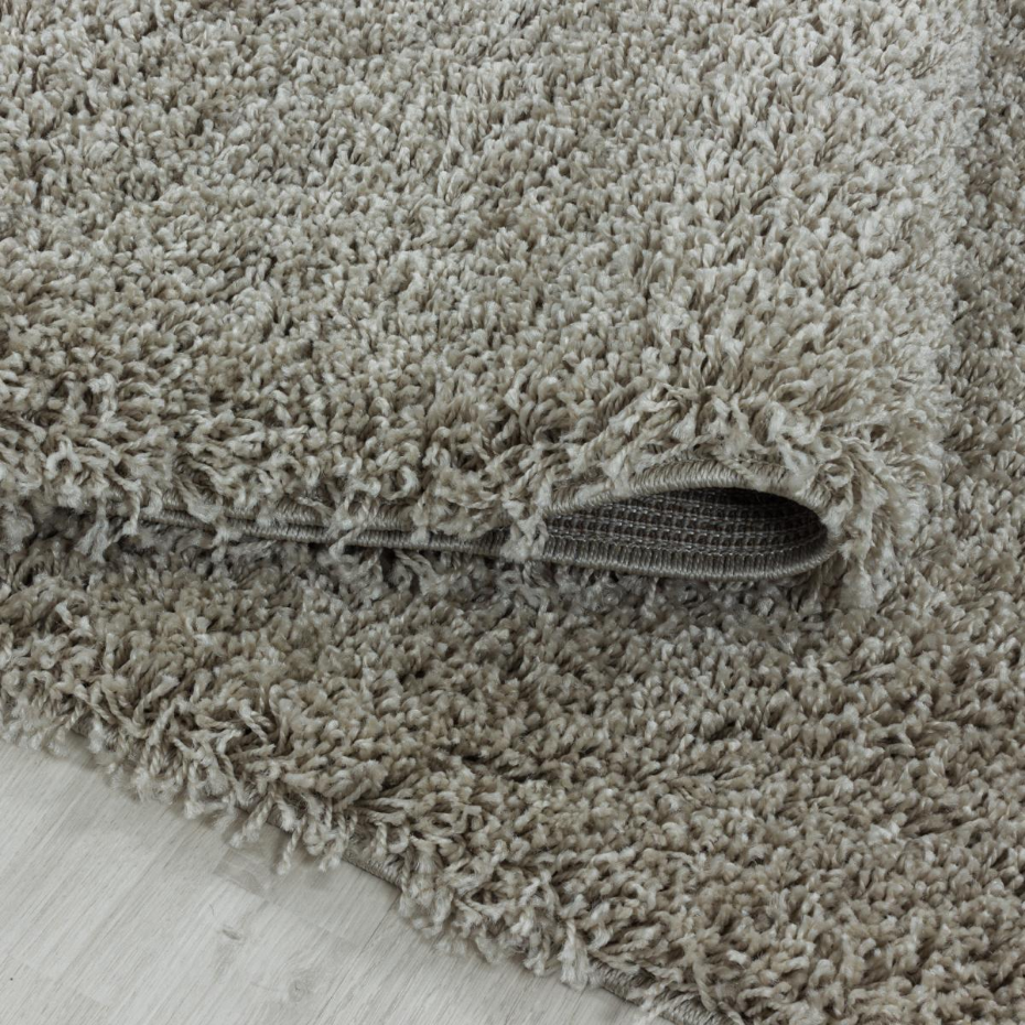 Tapis poils longs shaggy tissé motif uni UNI I