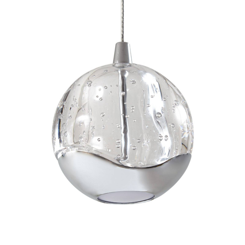 Suspension en verre moderneLED, Hayley