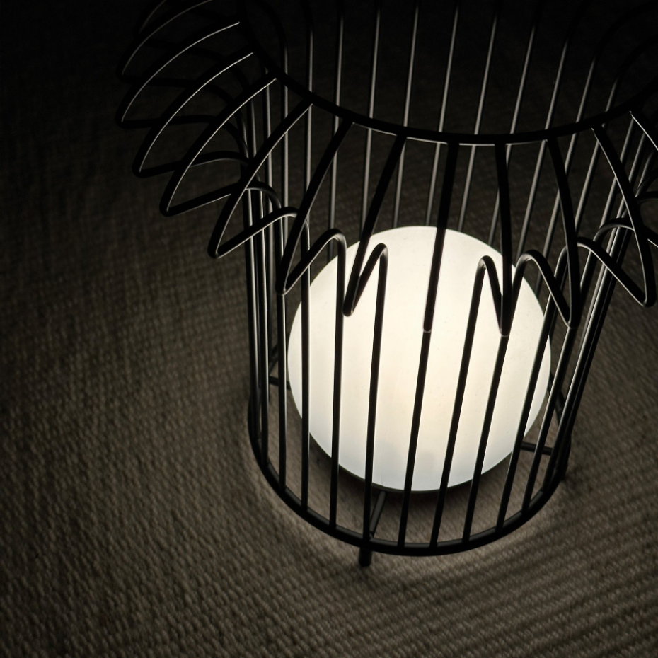 Lanterne en métal Basket