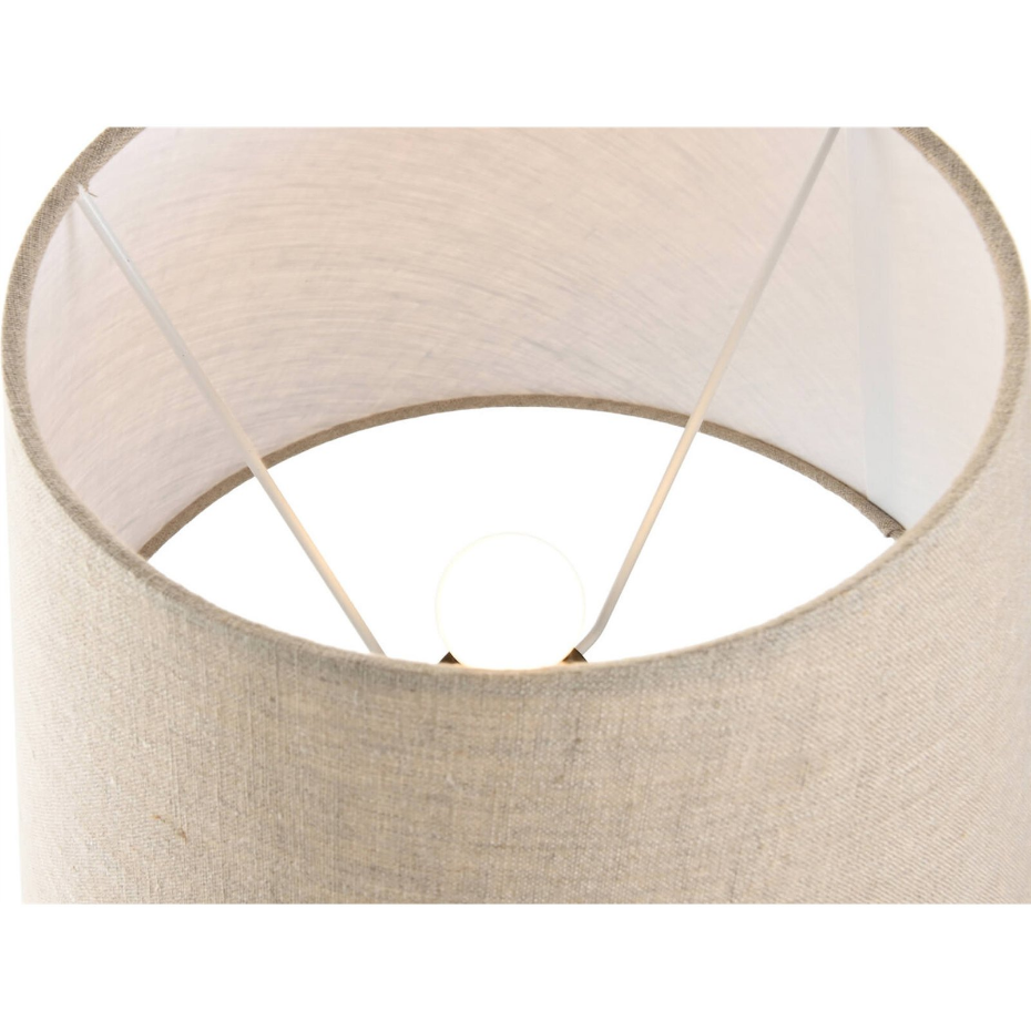 Lampe de salon ronde en laiton et rotin Item Home India Lamps 1c25