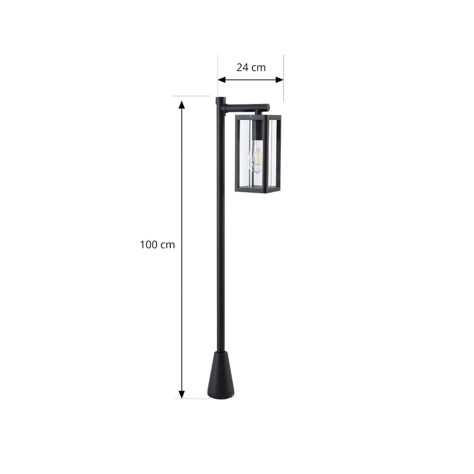 Luminaire extérieur en aluminium moderne