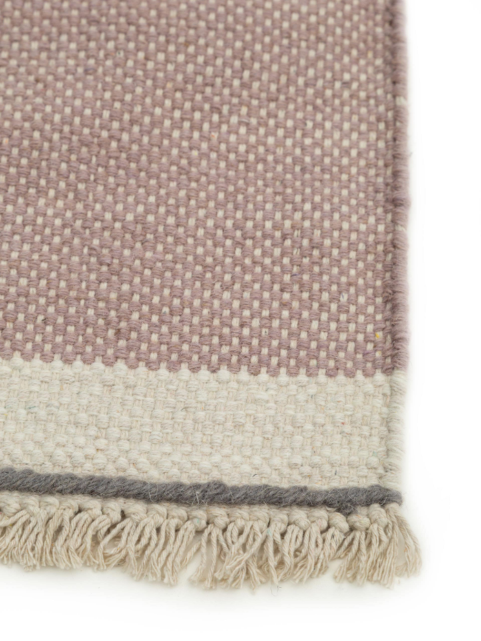 Tapis de couloir en laine tissé main KARLA