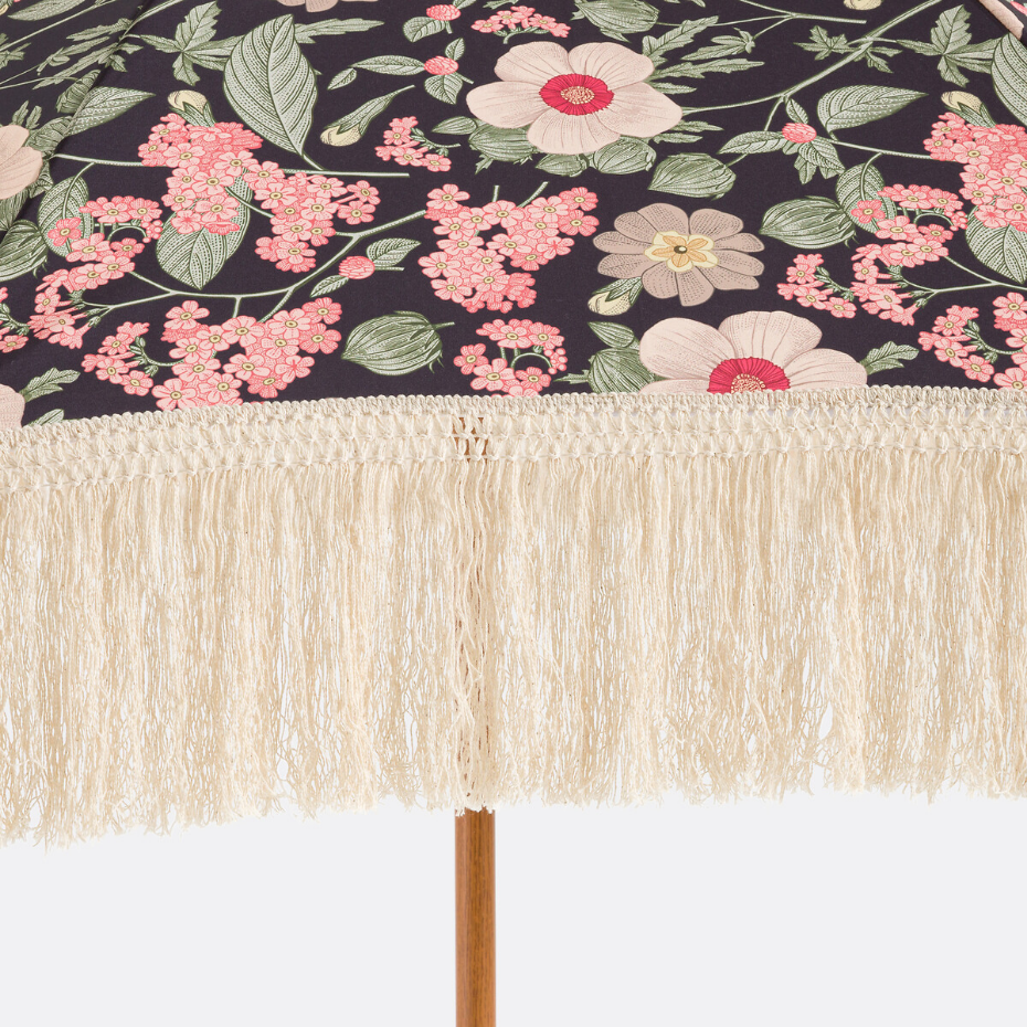 Parasol imprimé à franges, Larna