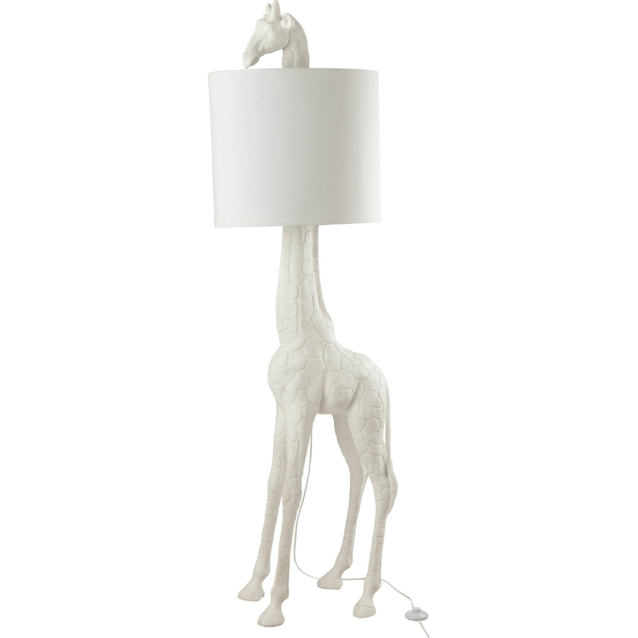 Lampe girafe en résine design pour décoration intérieure