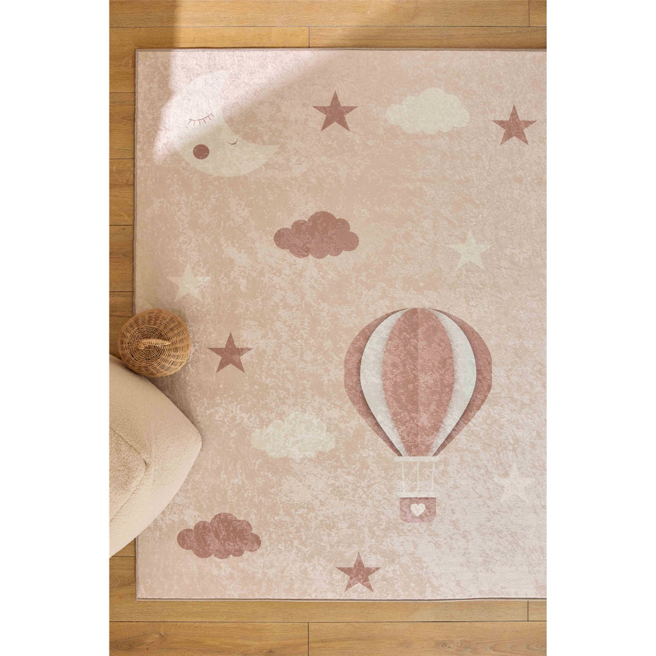 Tapis rectangulaire en polyester HAPPY