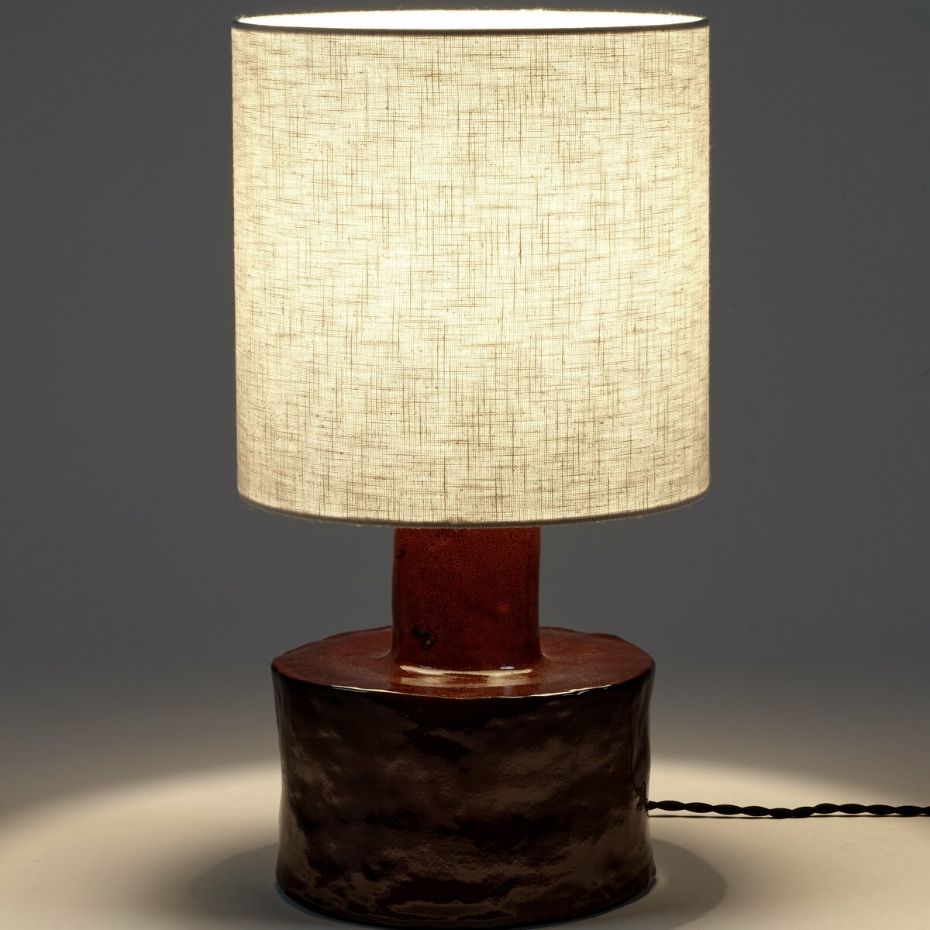 Lampe À Poser Catherine - M - Rouge