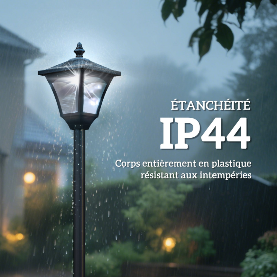 Lampadaire extérieur solaire lanterne - OLDIIZ