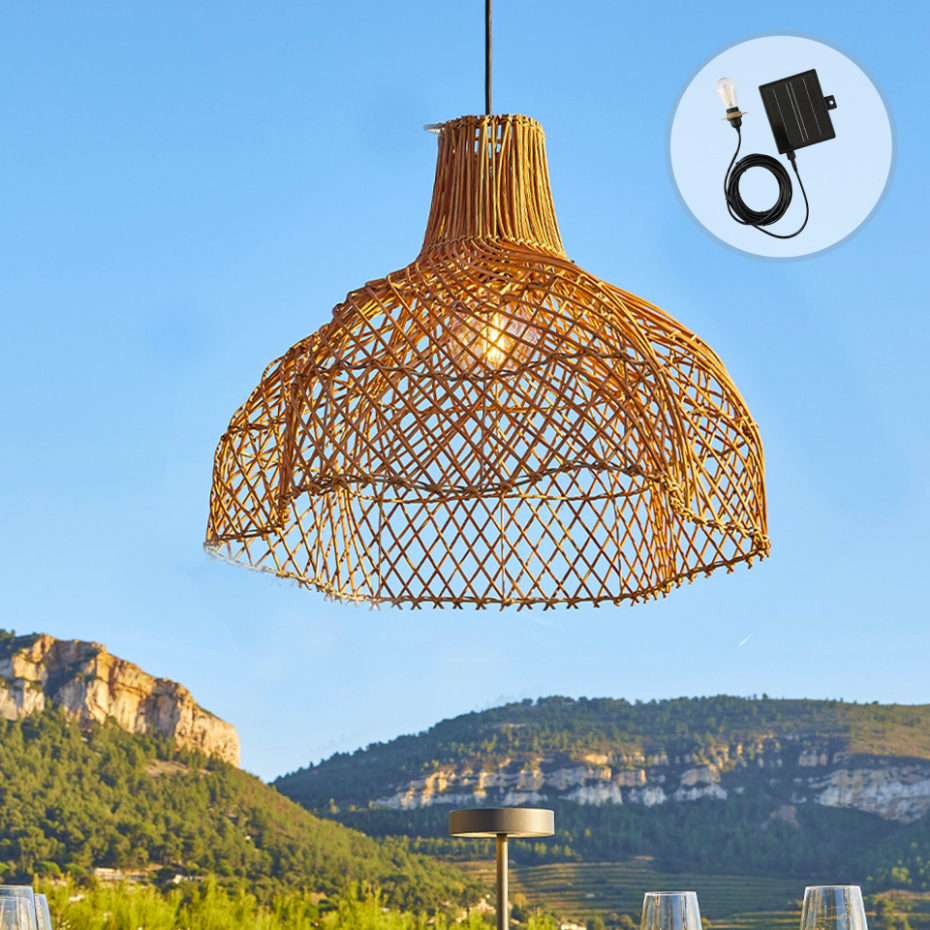 Suspension solaire bohème ARIA SOLAR D60 cm
