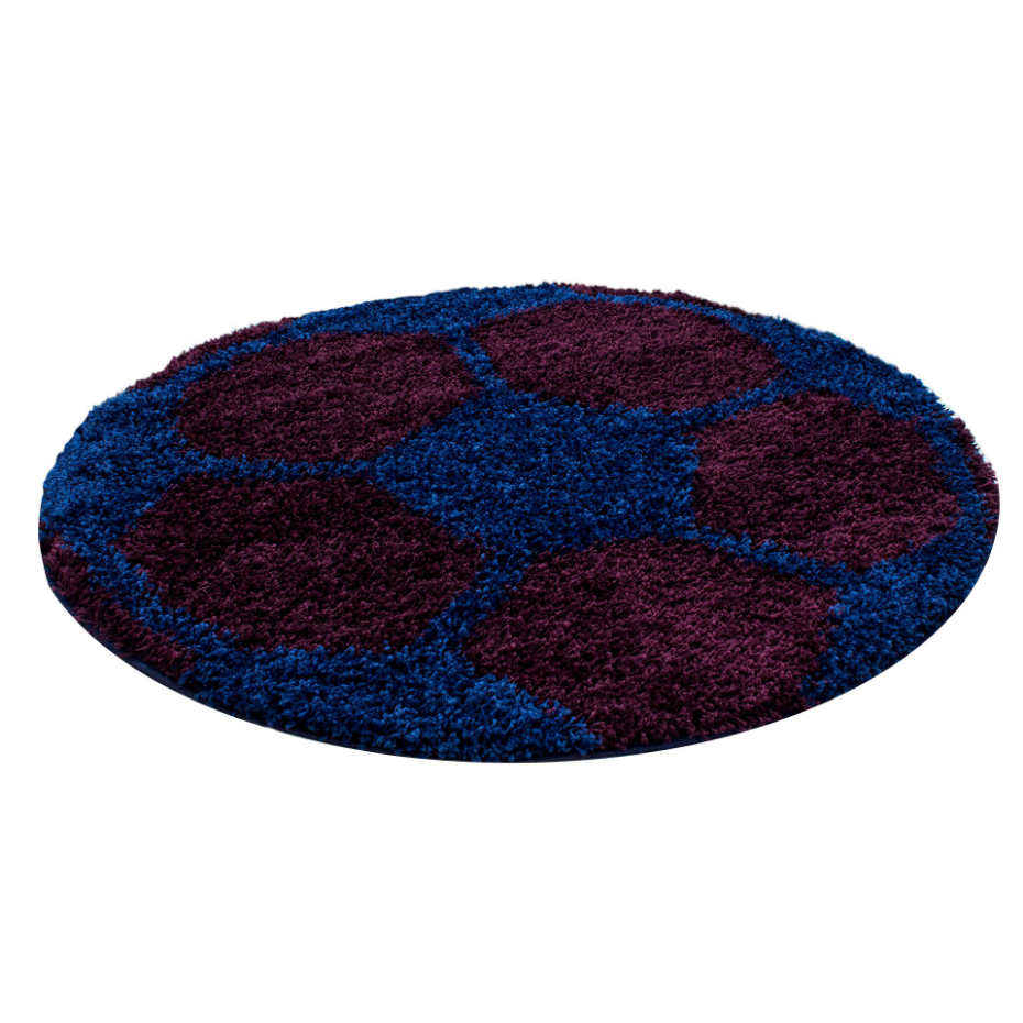 Tapis rond enfant motif ballon FUN