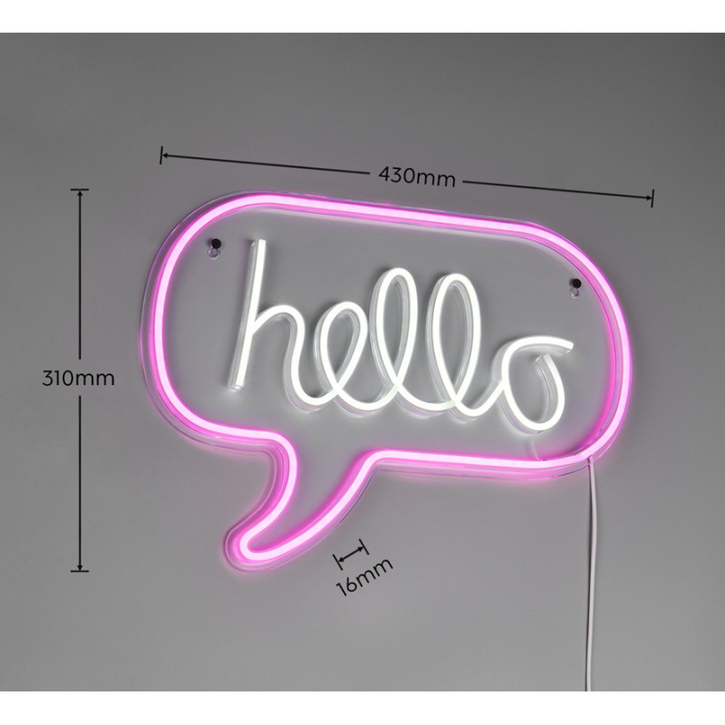 Applique pop, HELLO
