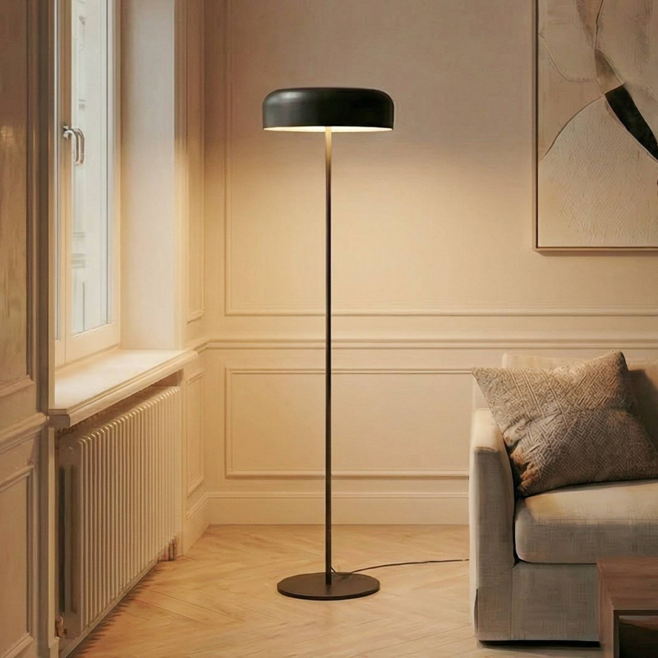 Lampadaire en métal moderne, Edion