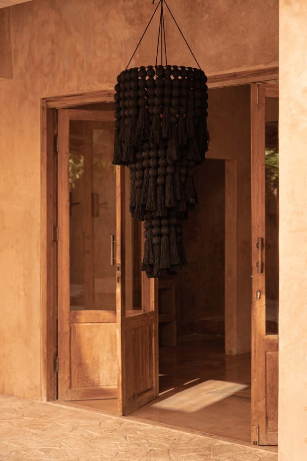 Suspension en coton et fer NOMAD