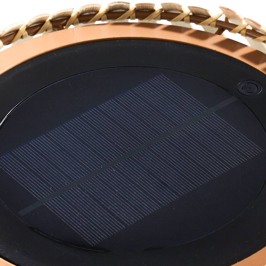 Lampe solaire en aluminium traditionnelleLED
