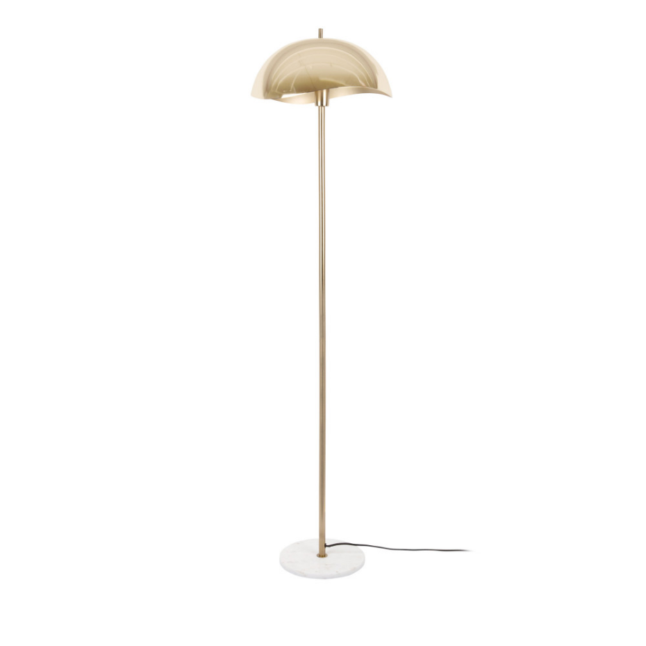 Lampadaire en métal- WAVED DOME