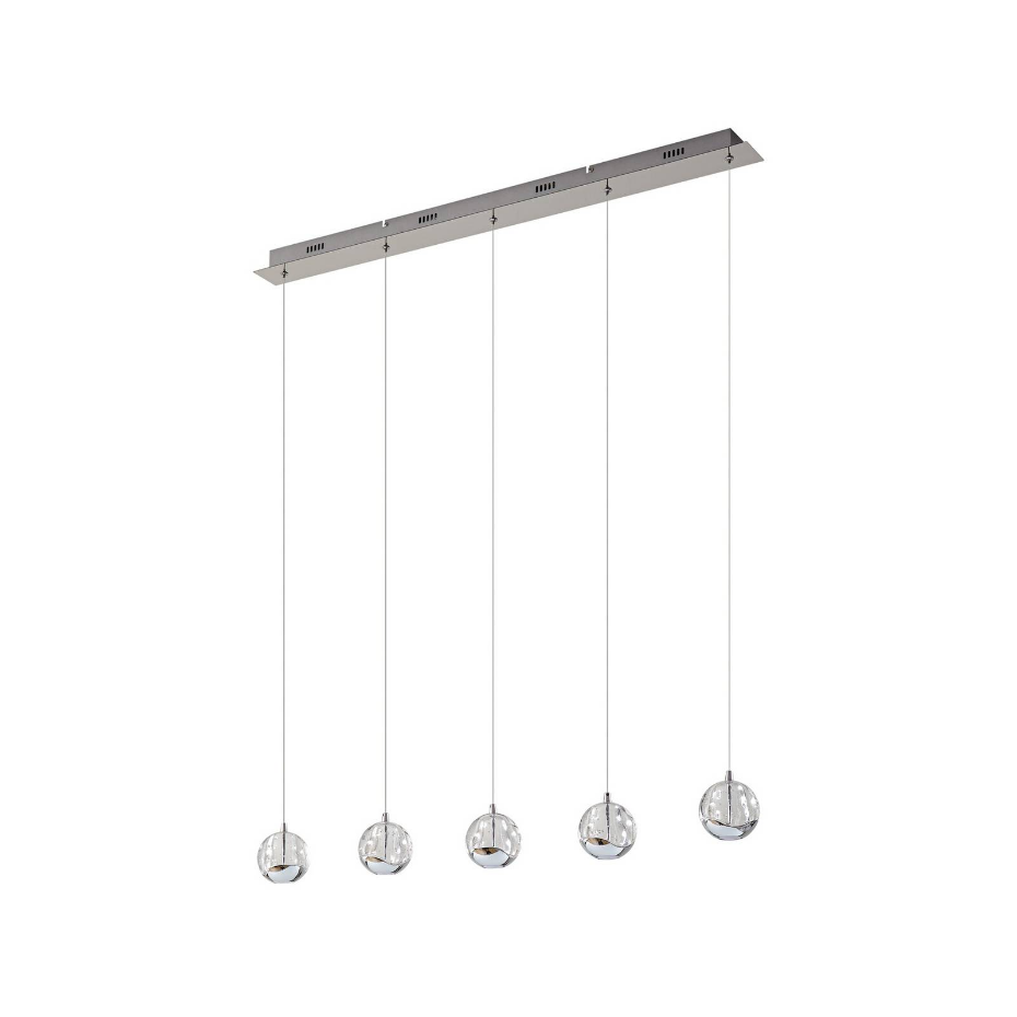 Suspension en verre moderneLED, Hayley
