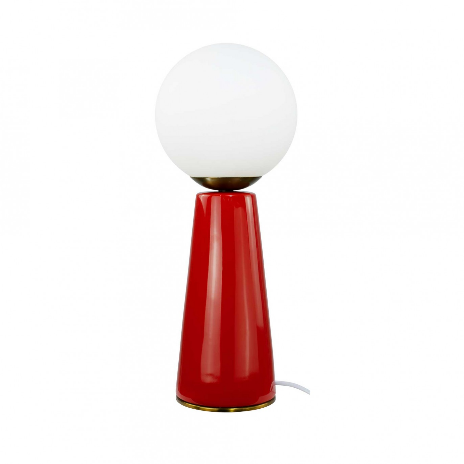 Lampe à poser en céramique & verre & métal, COLYNE