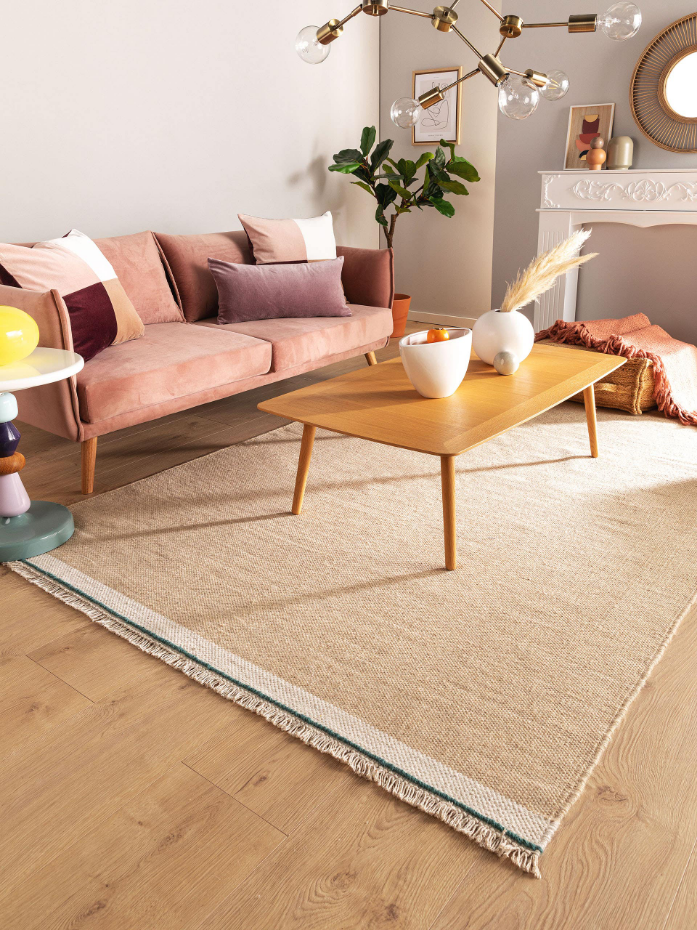 Tapis de laine tissé main KARLA