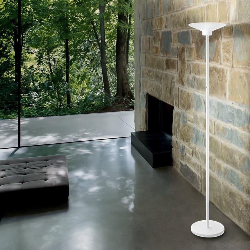Lampadaire Led Dimmable blanc Ypsilon