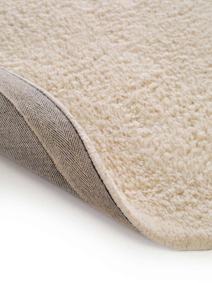 Tapis rond de laine tufté main BERBER