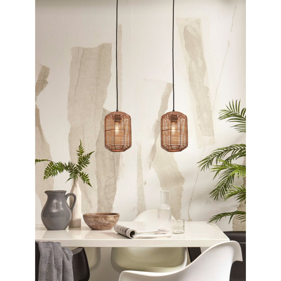Lampe À Suspension Rotin TANAMI