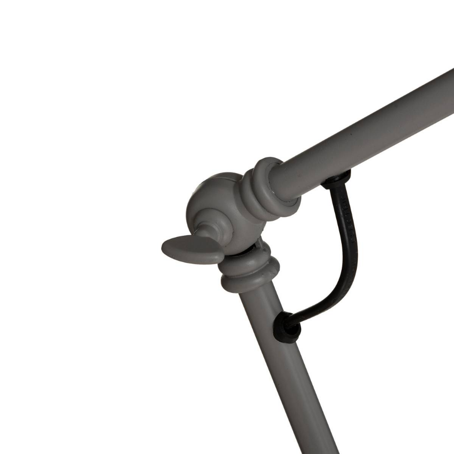 Lampe articulée bureau base ciment design AUDE